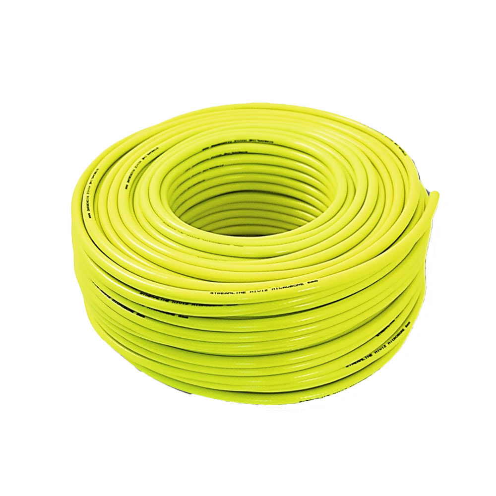 6mm Streamline® High Visibility Microbore Hose, 100m priced per roll