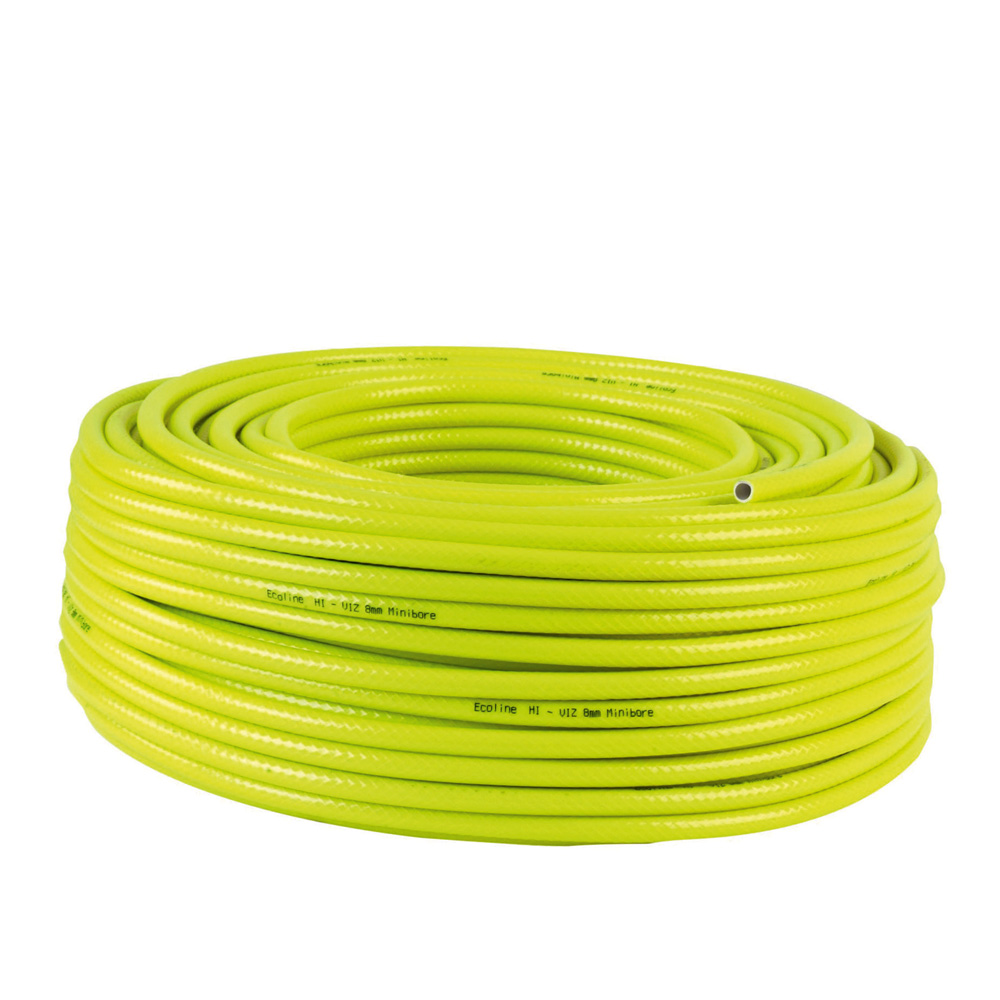 8mm Streamline® High Visibility Minibore Hose, 100m priced per roll