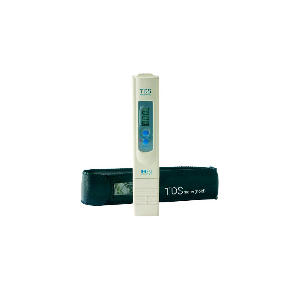 H M Digital Handheld TDS/Temperature Meter With Carrying Case