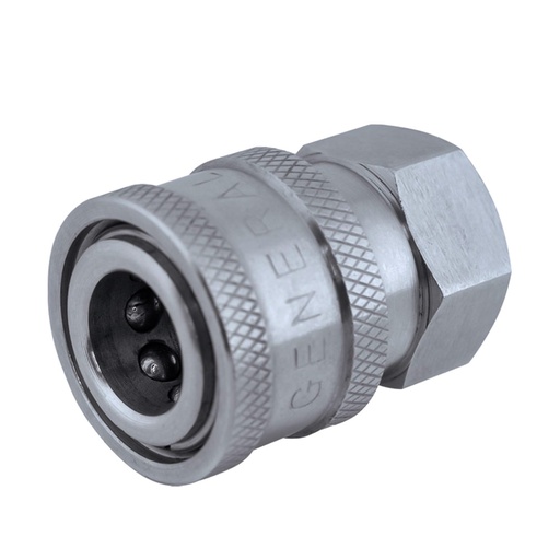 [HP-F14F14-SS] 1/4 Quick Disconnect - 1/4F Thread - Stainless Steel