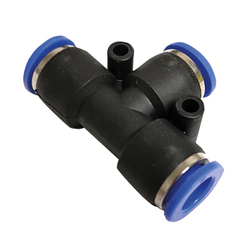 [PF080808] 8mm Push Fit Equal Tee